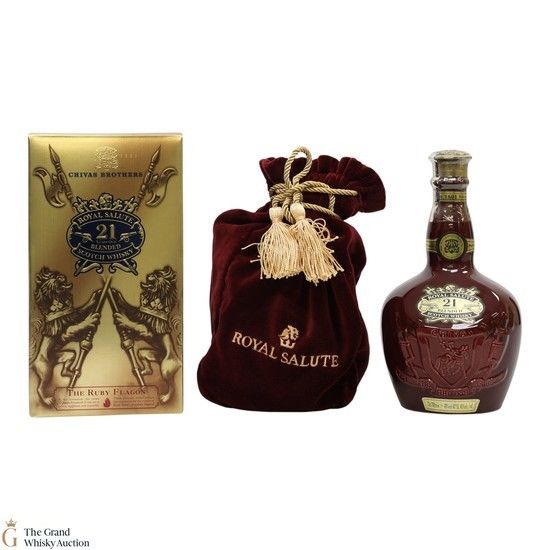 Chivas - Royal Salute - 21 Year Old - Ruby Flagon