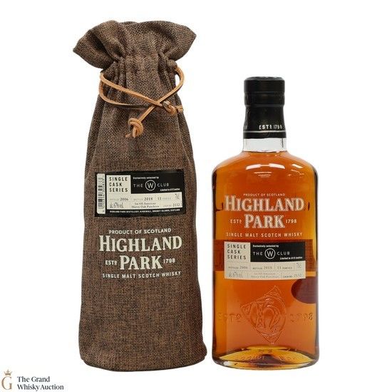 Highland Park - 11 Year Old - Single Cask #2132 - The W Club