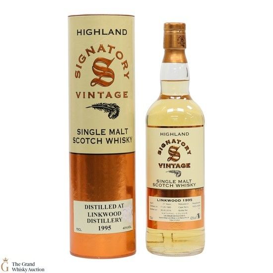 Linkwood - 21 Year Old 1995 - Signatory Vintage