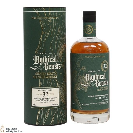 Fettercairn - 32 Year Old - Single Cask #1361 - Mythical Beasts