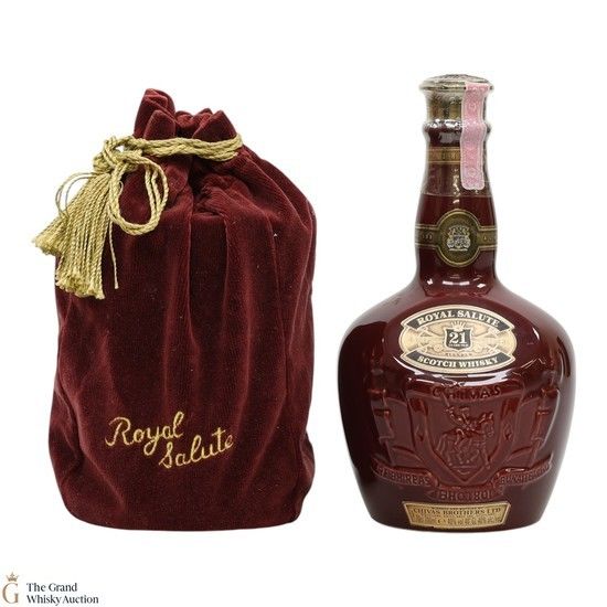 Chivas - Royal Salute - 21 Year Old - Ruby Flagon
