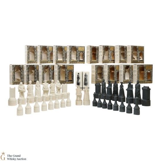 Beneagles - The Thistle And The Rose - Historical Chess Set