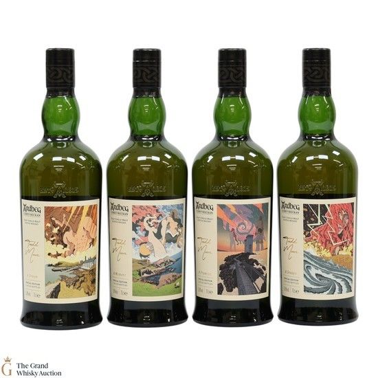 Ardbeg Corryvreckan - Tradd Moore Limited Edition Set (4 x 70cl) 