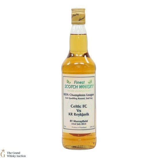 Celtic FC Vs KR Reykjavik - UEFA Champions League - Scotch Whisky