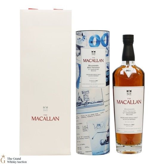 Macallan - 18 Year Old 2007 - James Bond 55th Anniversary - Diamonds Are Forever