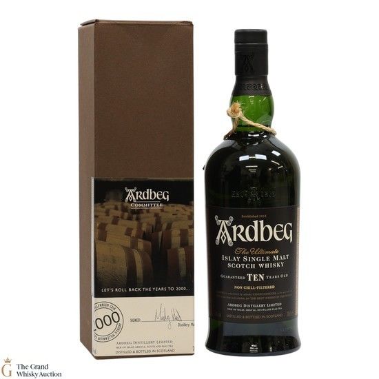 Ardbeg - Committee 2000 Millennium Cask 10 Year Old (1 of 100 Bottles)