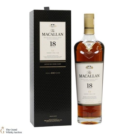 Macallan - 18 Year Old - Sherry Oak (2021)
