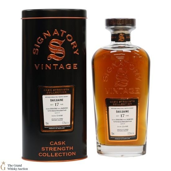 Dailuaine - 17 Year Old 2008 - #3 Cask Strength - Signatory Vintage 