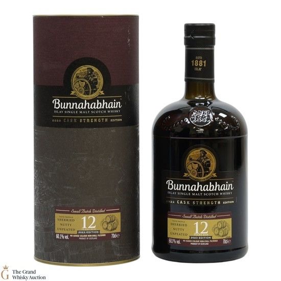 Bunnahabhain - 12 Year Old 2023 - Small Batch Cask Strength 60.1%