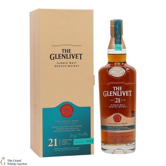 Glenlivet - 21 Year Old - Triple Cask Finish - The Sample Room Collection (75cl)