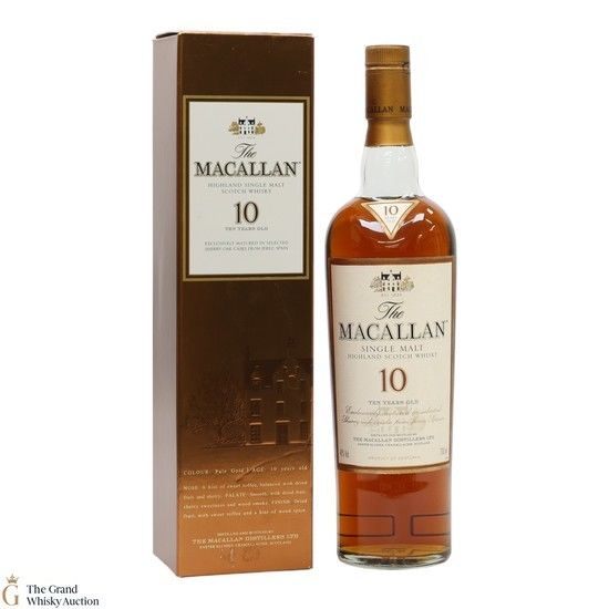 Macallan - 10 Year Old - Sherry Oak