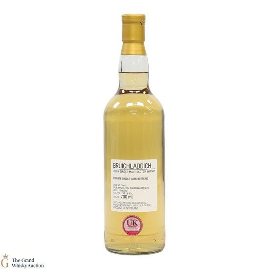 Bruichladdich - 19 Year Old - 1st Fill Bourbon Hogshead #1401 - Private Cask