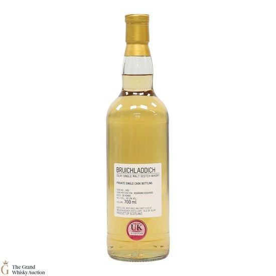 Bruichladdich - 19 Year Old - 1st Fill Bourbon Hogshead #1401 - Private Cask