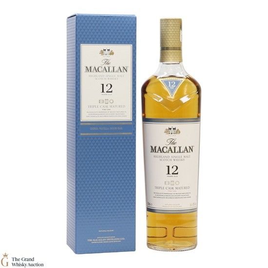 Macallan - 12 Year Old - Triple Cask (Fine Oak) 