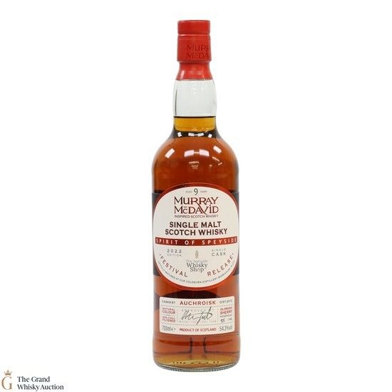 Auchroisk - 9 Year Old 2010 - Spirit of Speyside #87 - Festival Release 2022 Edition - Murray McDavid