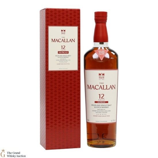 Macallan - 12 Year Old - 110 Proof - Sherry Oak Collection