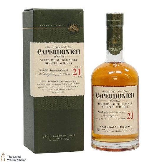 Caperdonich - 21 Year Old - Small Batch Release - Rare Edition