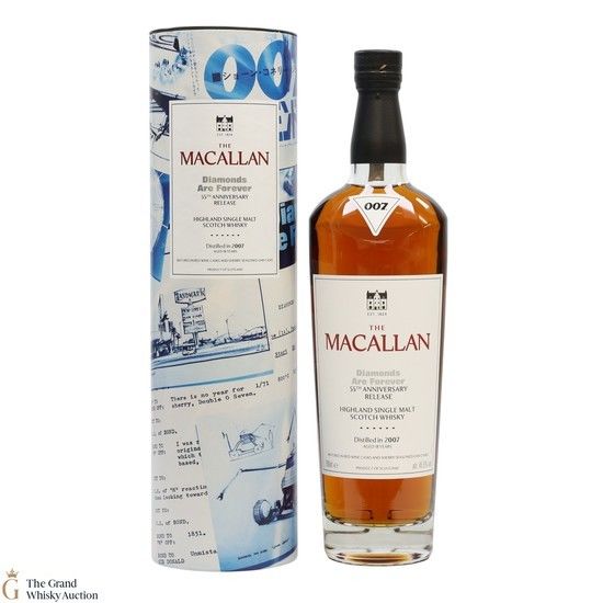 Macallan - 18 Year Old 2007 - James Bond 55th Anniversary - Diamonds Are Forever