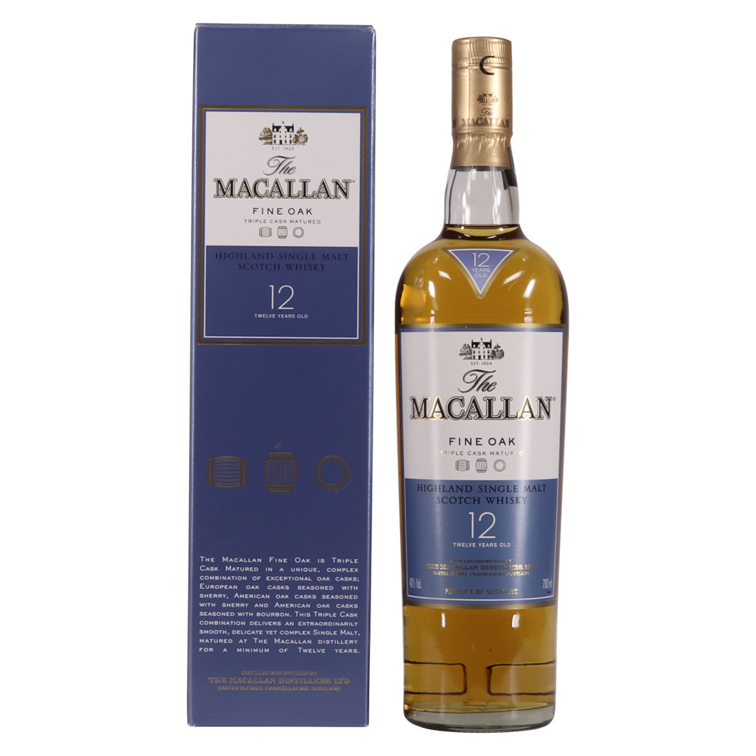 Macallan 12 Year Old Fine Oak Auction The Grand Whisky Auction