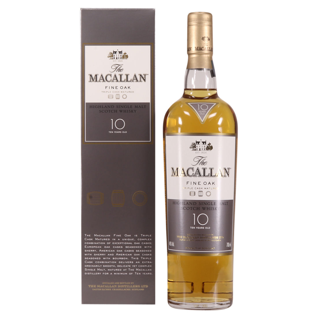 Macallan 10 Year Old Fine Oak Auction The Grand Whisky Auction