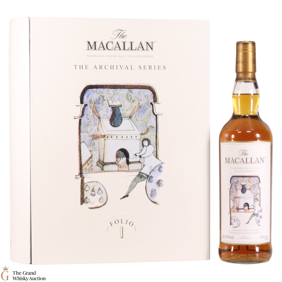 Macallan Archival Series Folio 1 Auction The Grand Whisky Auction