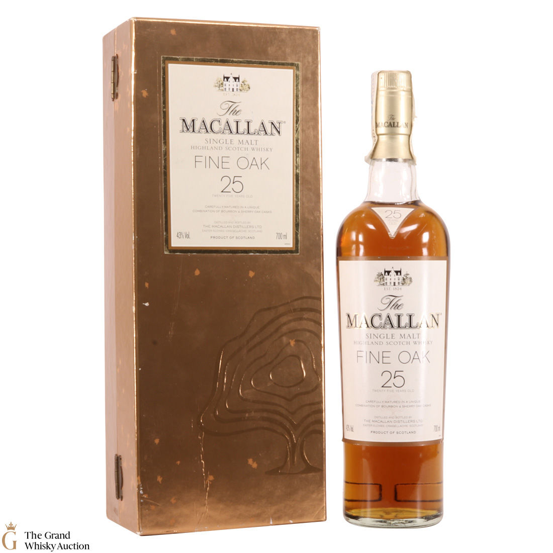 Macallan 25 Year Old Fine Oak Auction The Grand Whisky Auction