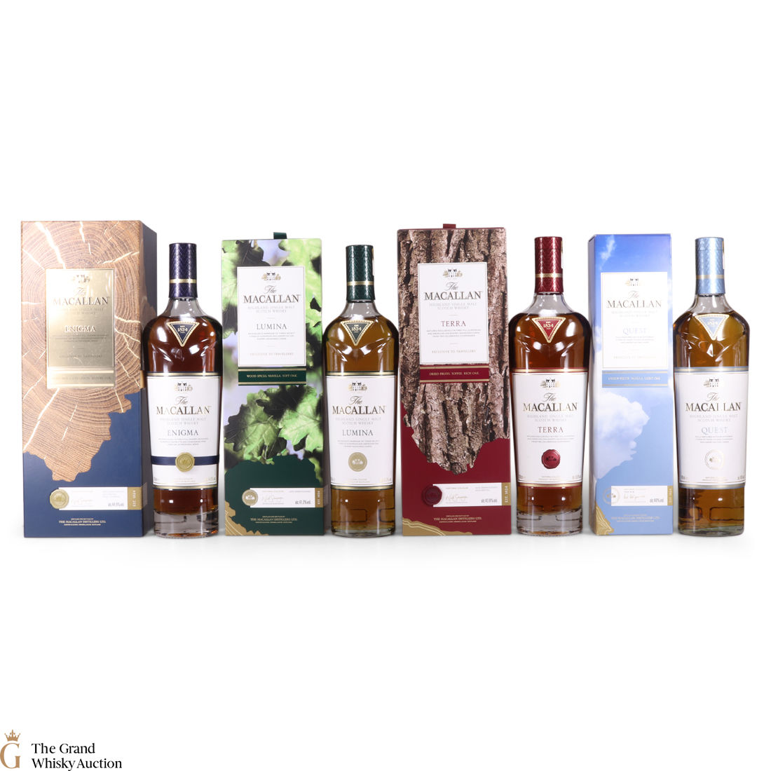 Macallan Quest Collection 4 X 70cl Auction The Grand Whisky Auction