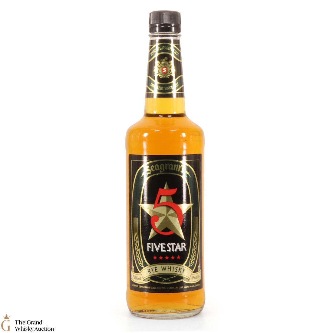 Seagram's - 5 Star Rye Auction | The Grand Whisky Auction