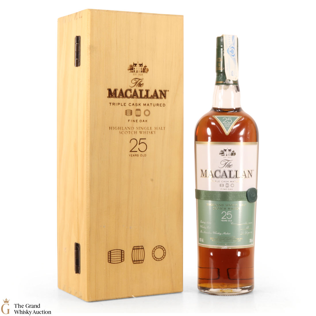 Macallan 25 Year Old Fine Oak Auction The Grand Whisky Auction