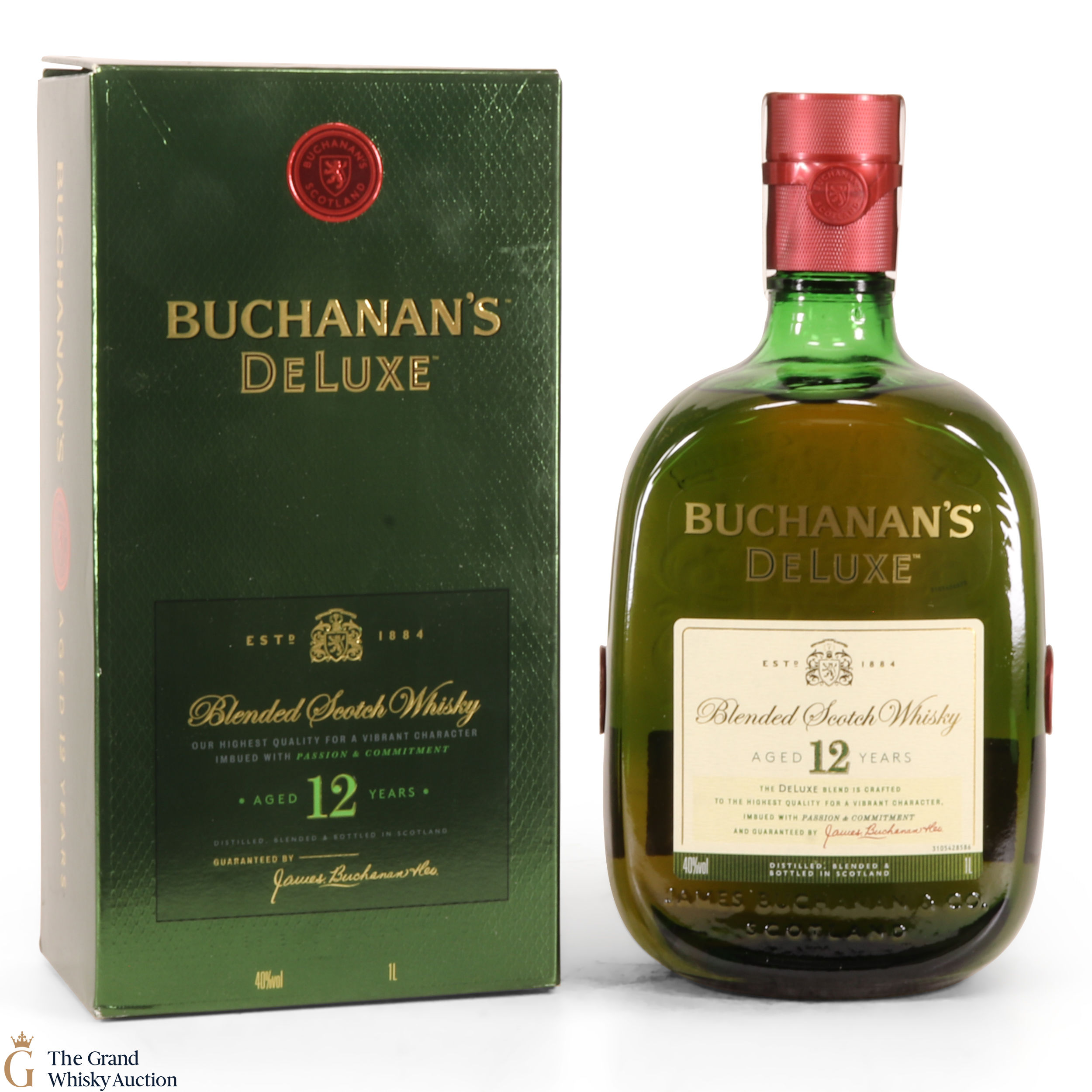 Buchanan's DeLuxe 12 Year Old Auction The Grand