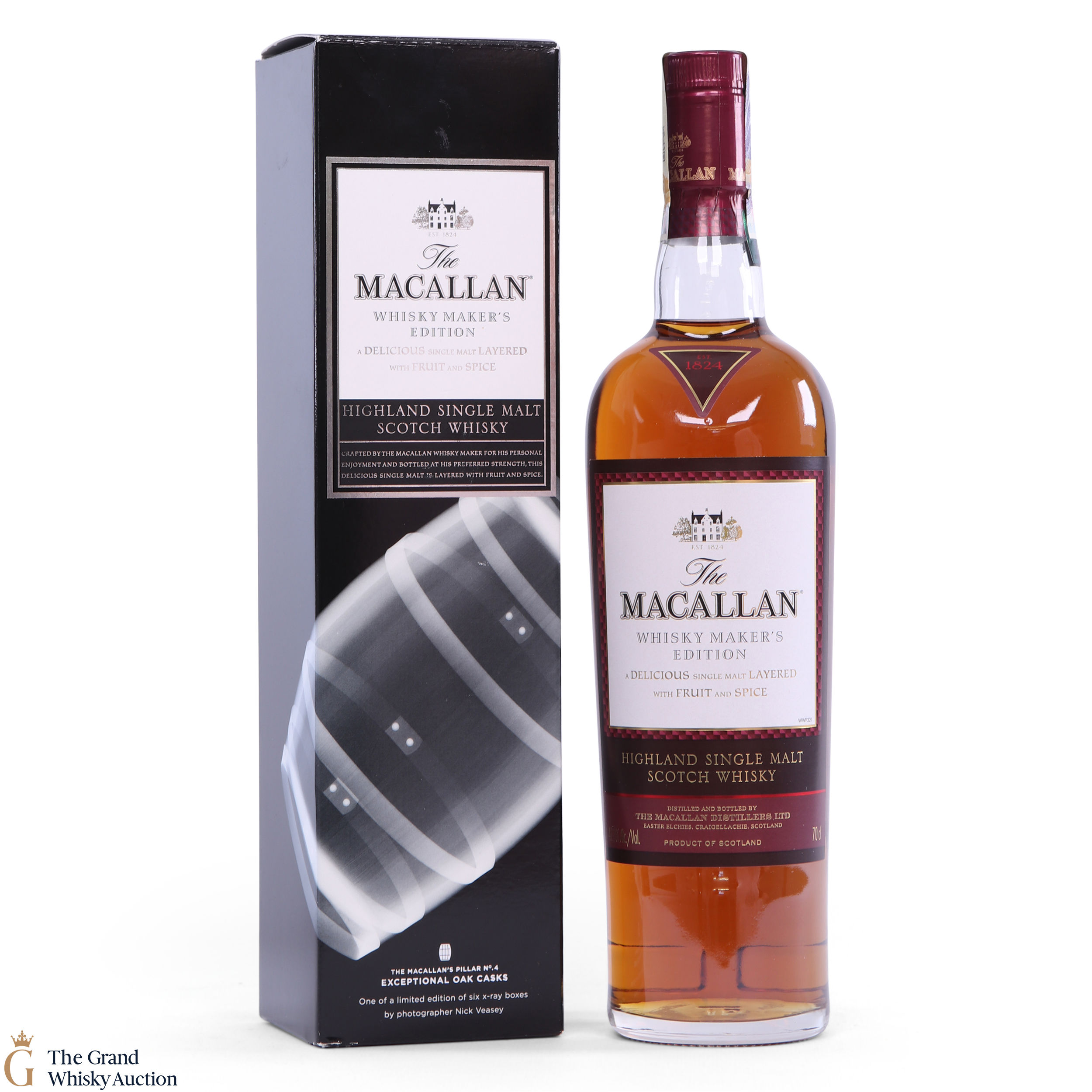 Macallan Whisky Maker S Edition Nick Veasey No 4 Exceptional Oak Casks Auction The Grand Whisky Auction