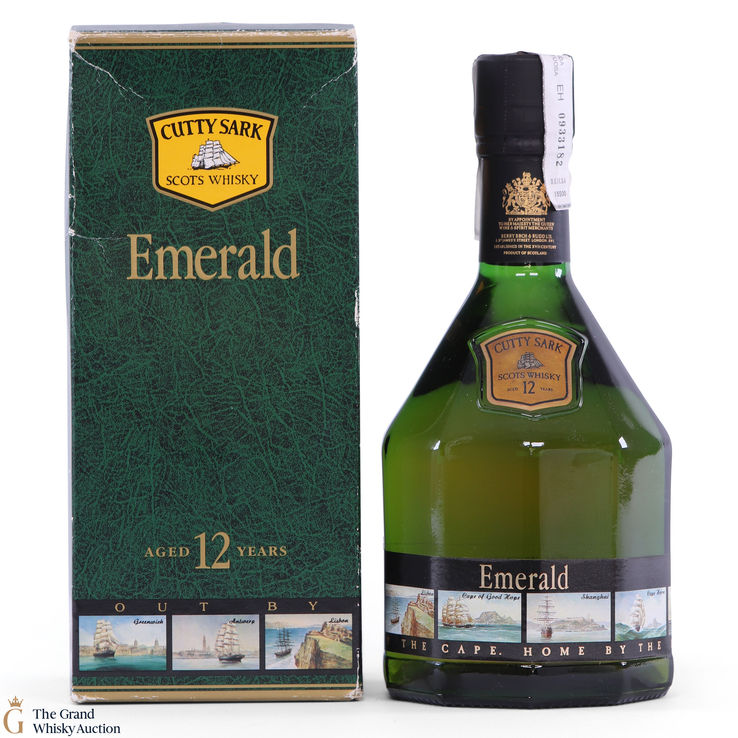 Cutty Sark 12 Year Old Emerald Auction The Grand Whisky Auction