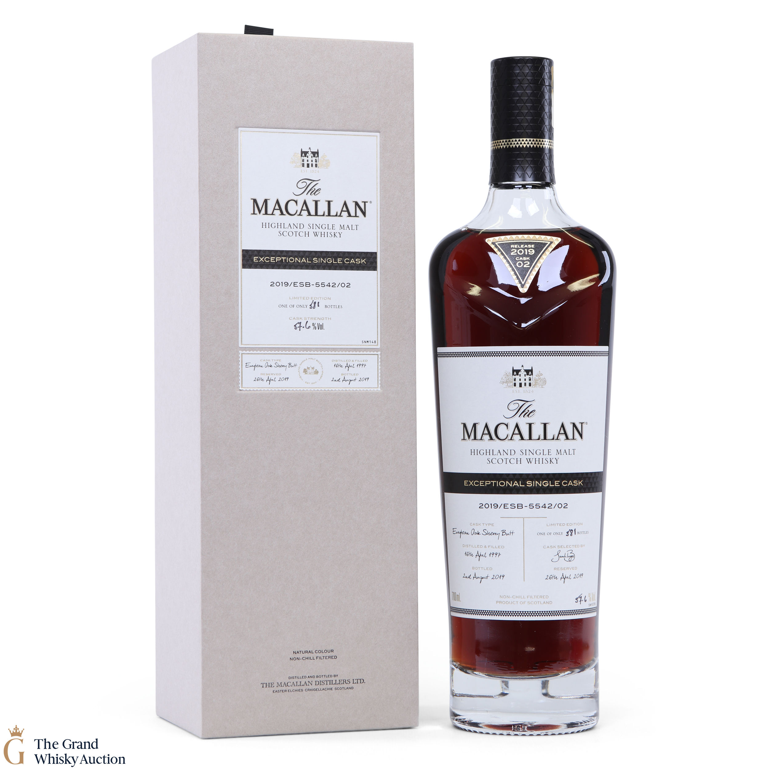 Macallan 1997 Exceptional Cask 5542 02 2019 Auction The Grand Whisky Auction