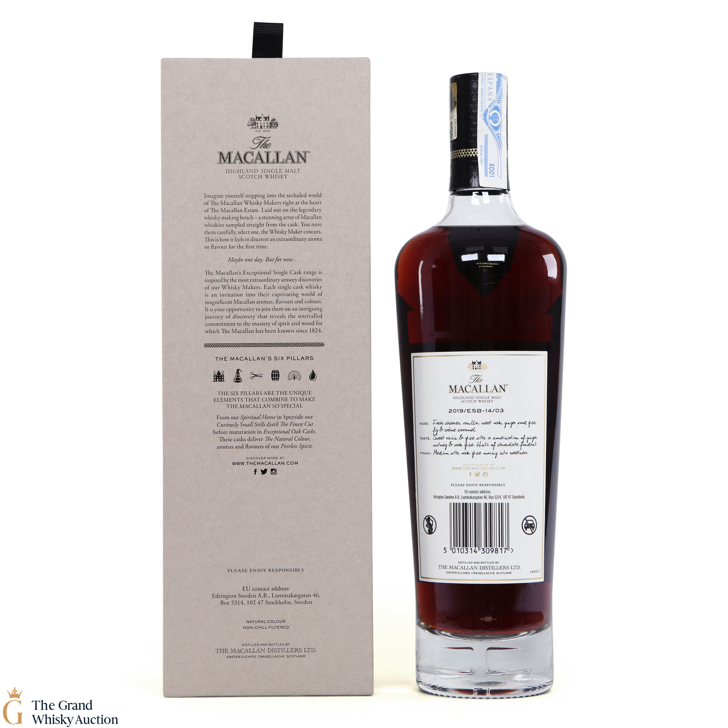 Macallan 1997 Exceptional Cask 14 03 2019 Release Auction The Grand Whisky Auction