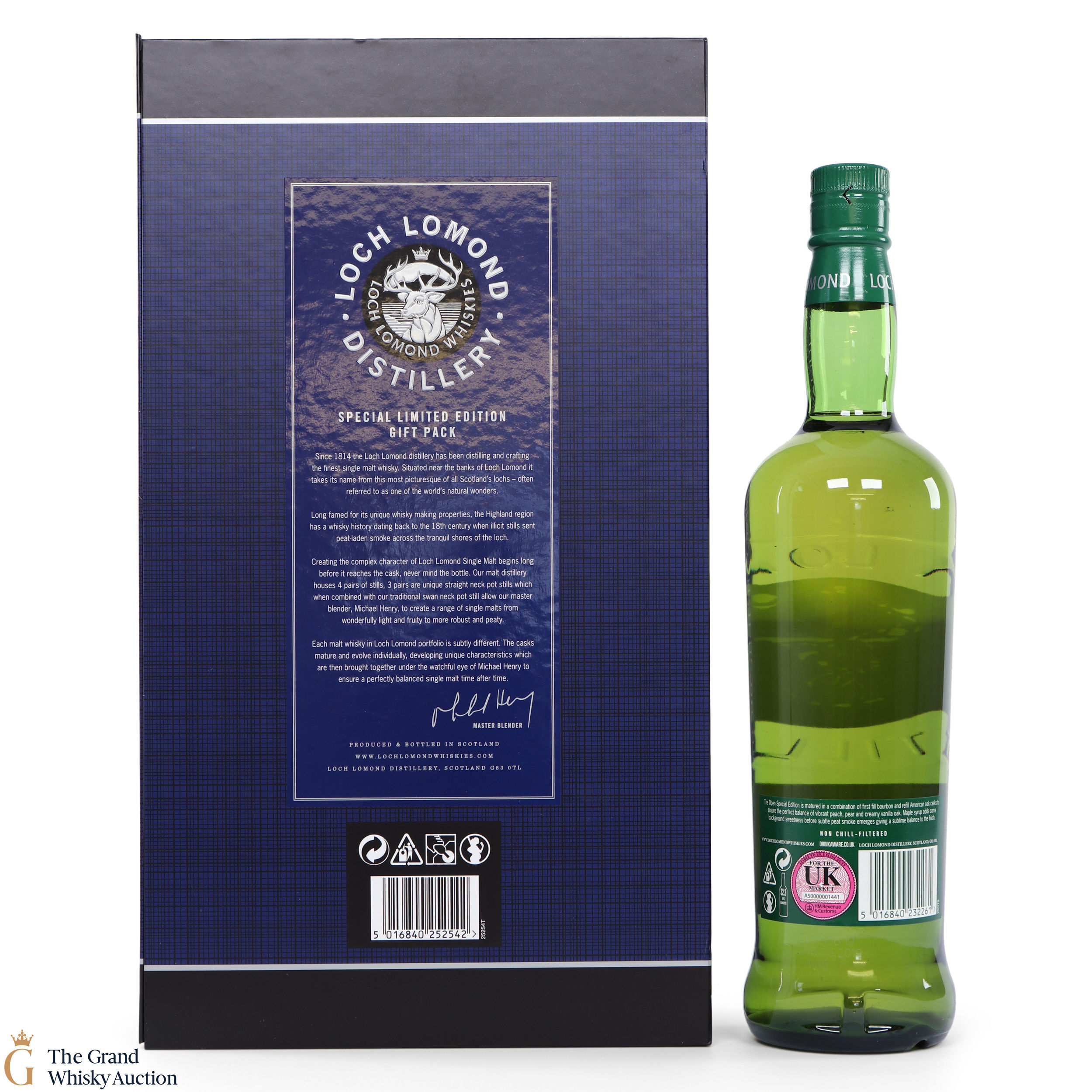 Loch Lomond The Open Special Edition Gift Set Auction The Grand Whisky Auction
