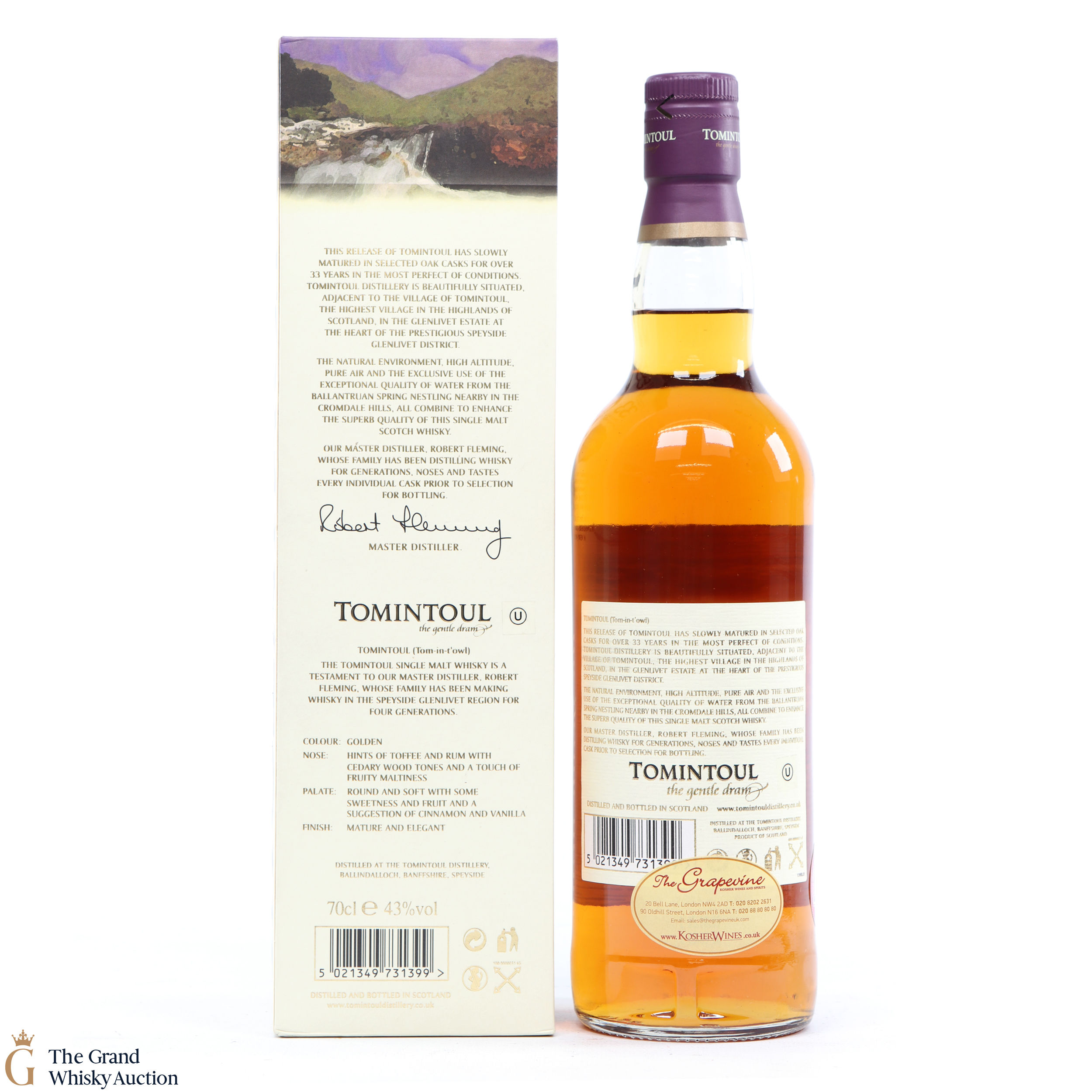 Tomintoul 33 Year Old Special Reserve Auction The Grand Whisky Auction