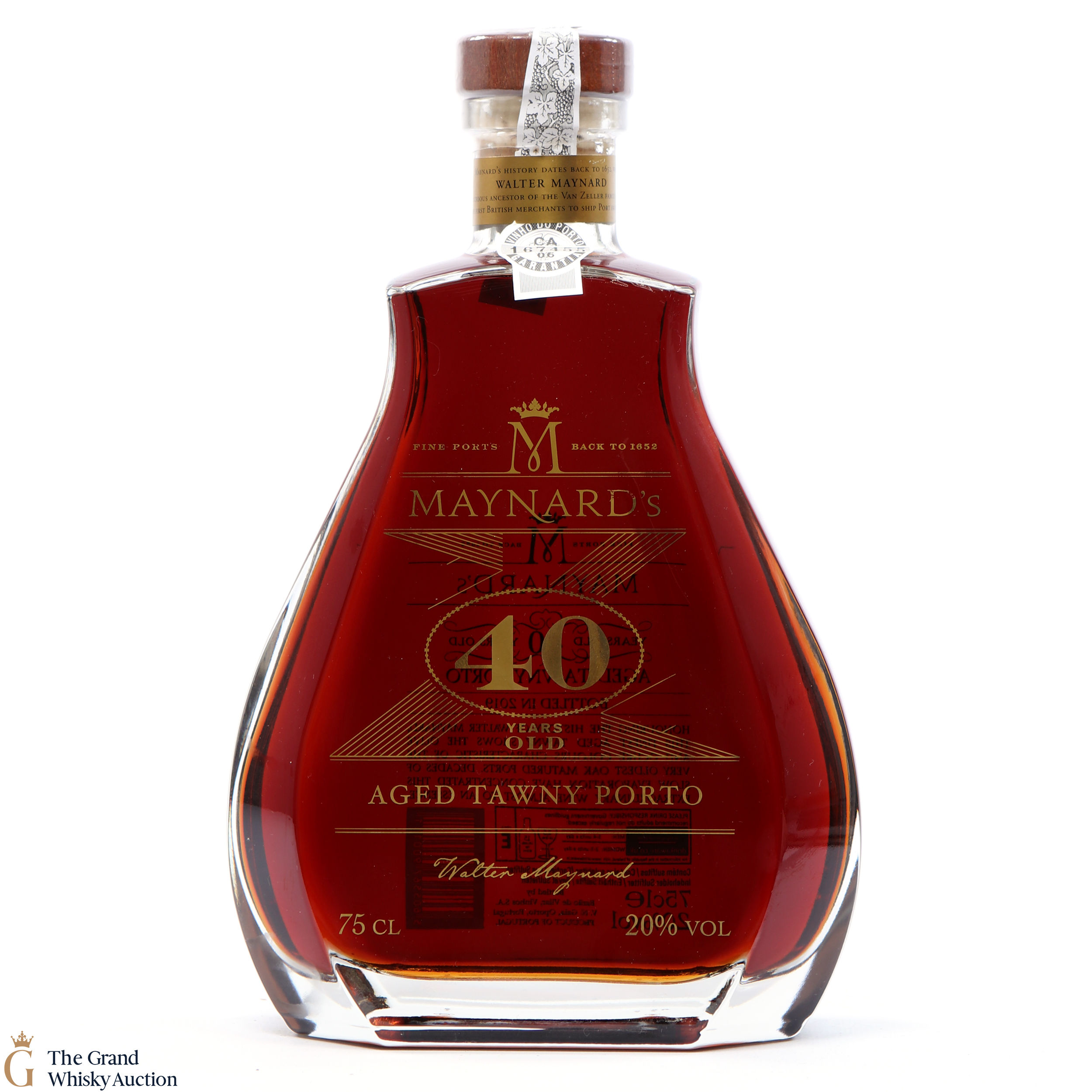 Maynard's - 40 Year Old - 2019 Tawny Port Auction | The Grand Whisky ...