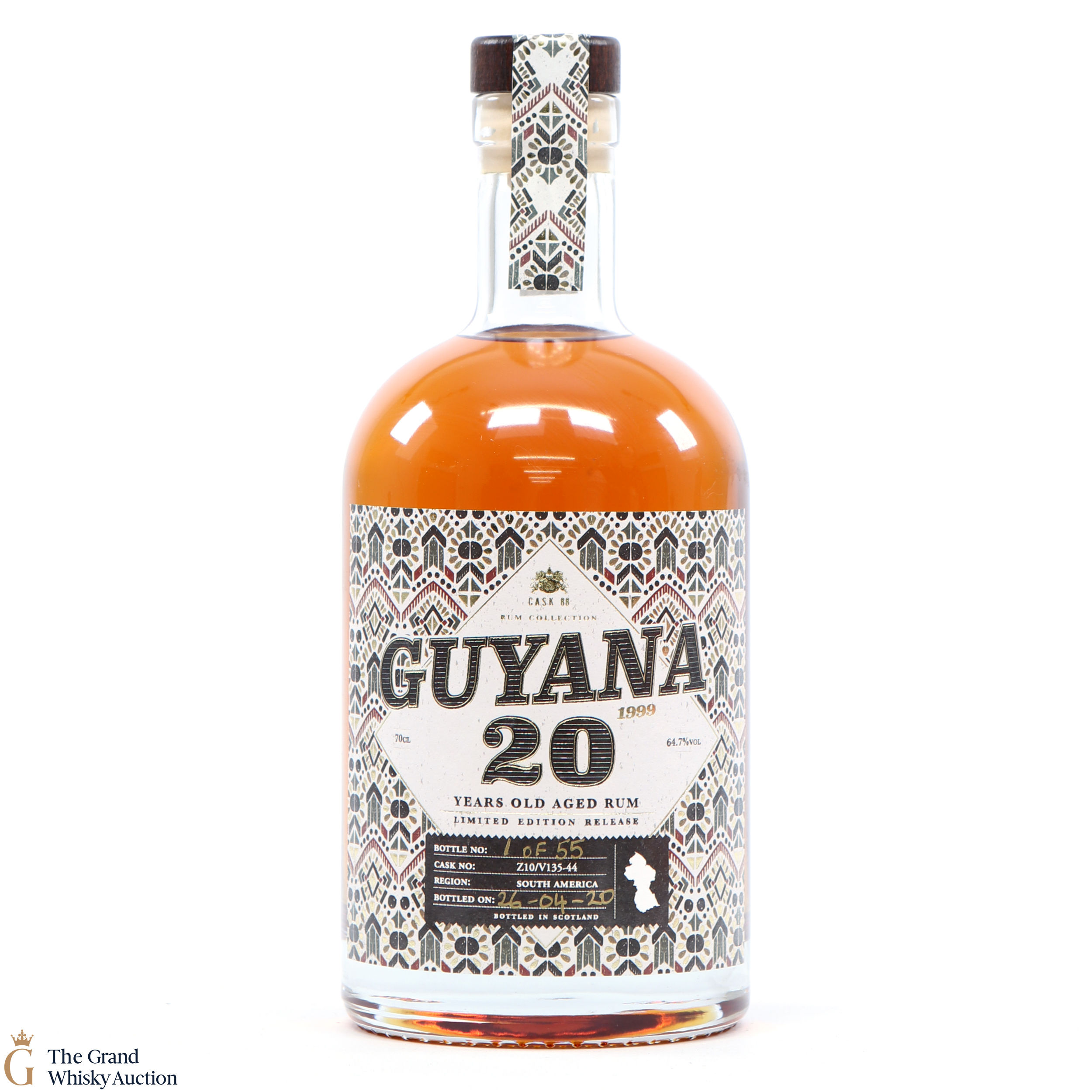 Guyana 20 Year Old Rum Auction The Grand Whisky Auction