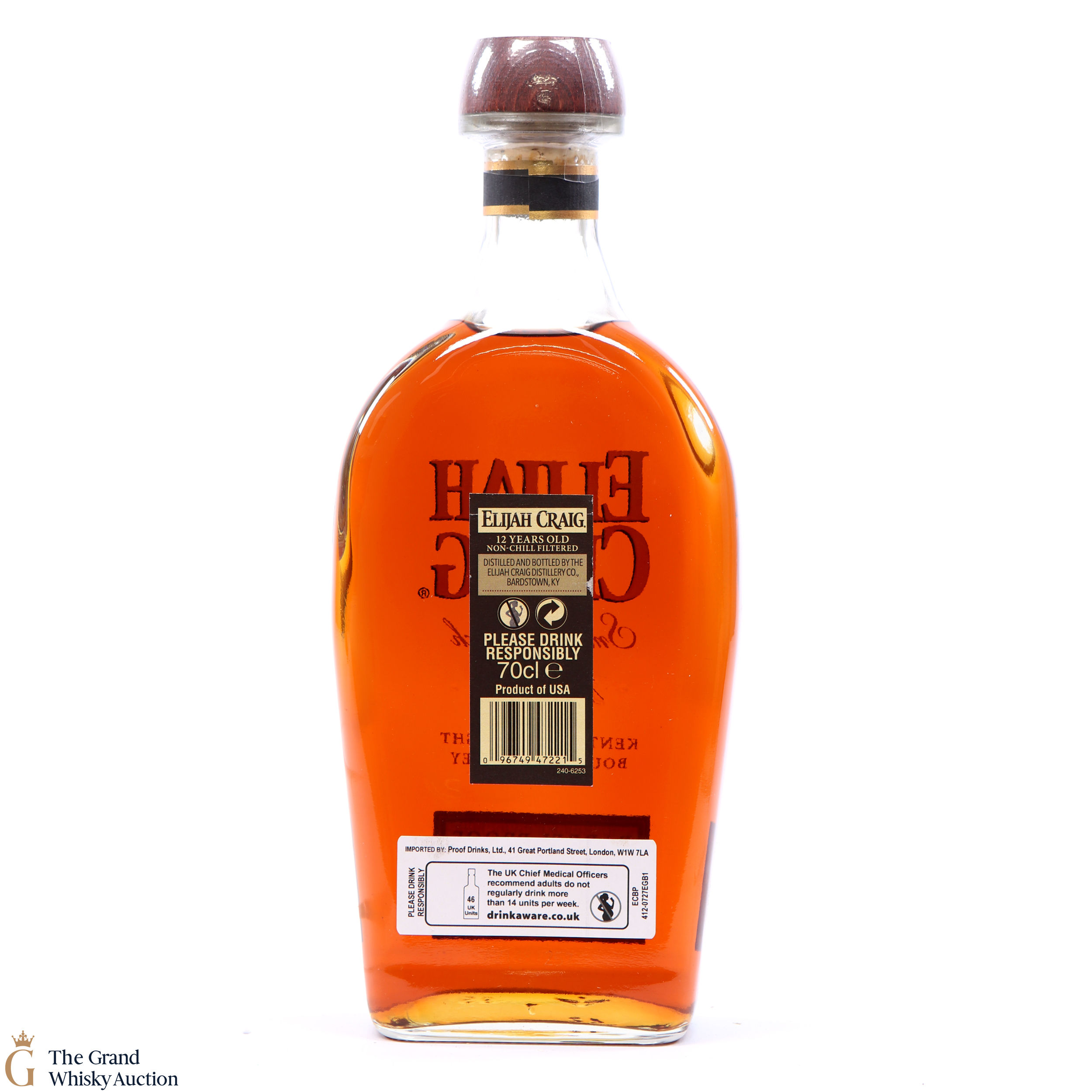 Elijah Craig 12 Year Old Small Batch Barrel Proof Batch Auction The Grand Whisky Auction