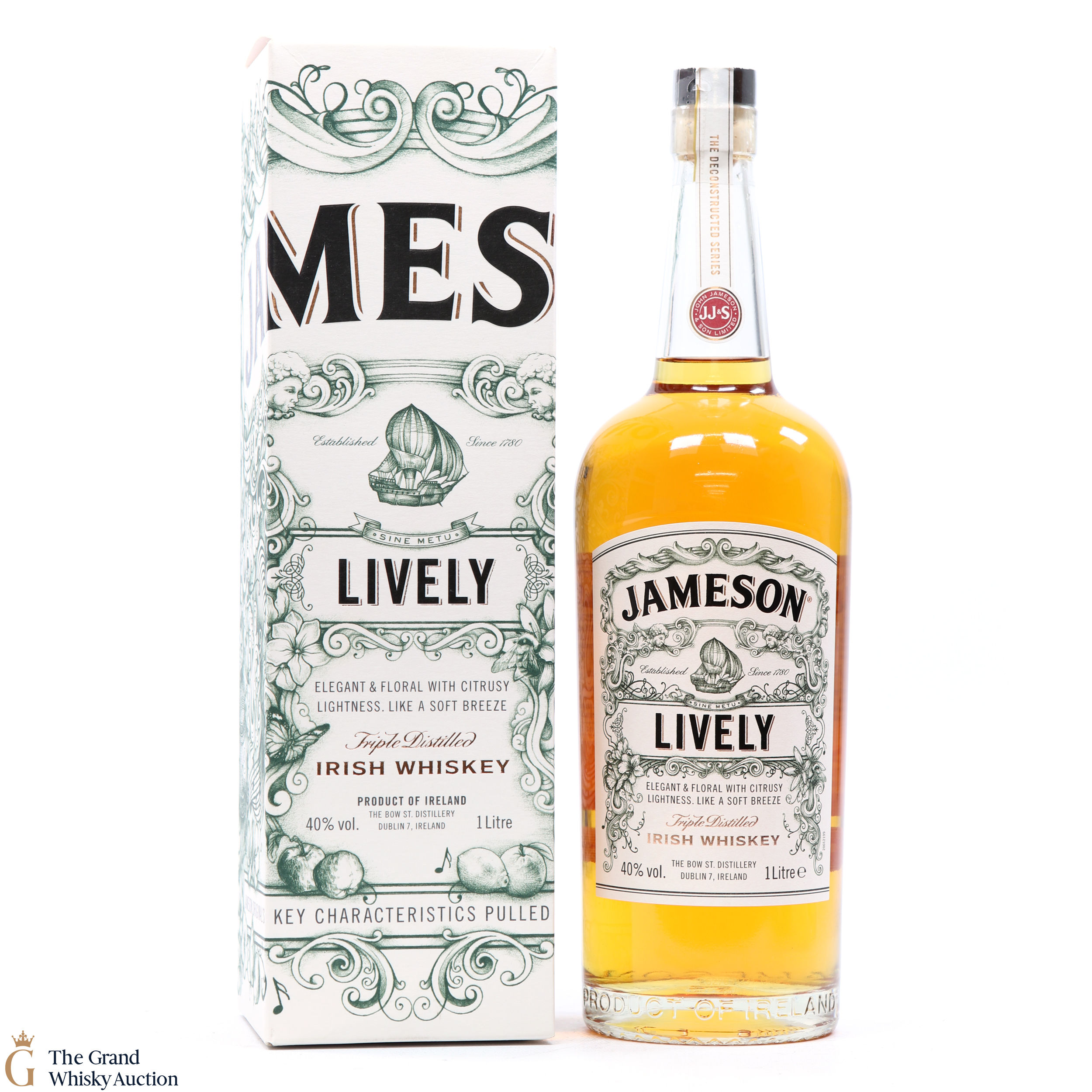 Jameson Lively Deconstructed Series 1L Auction The Grand Whisky