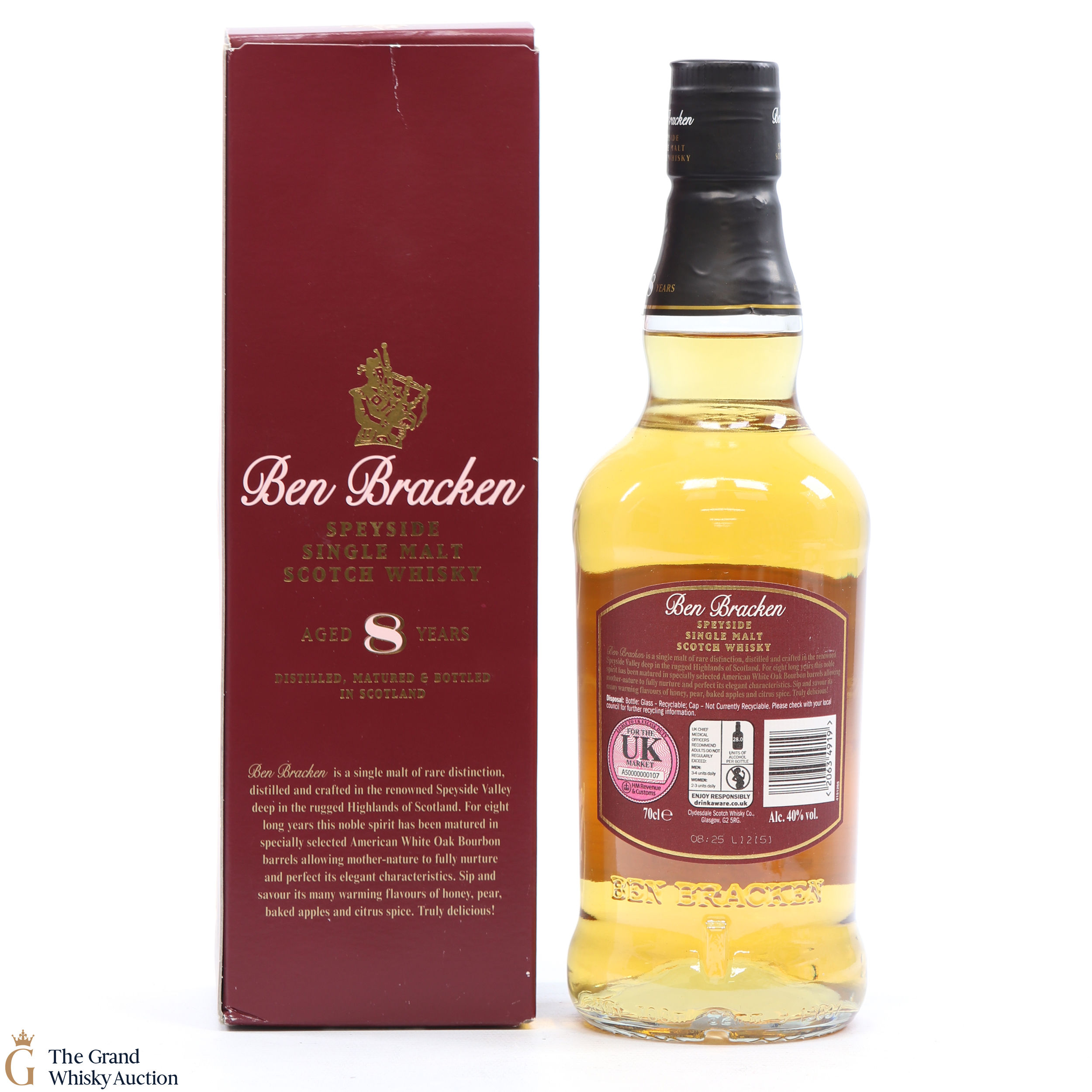 ben bracken speyside single malt scotch whisky