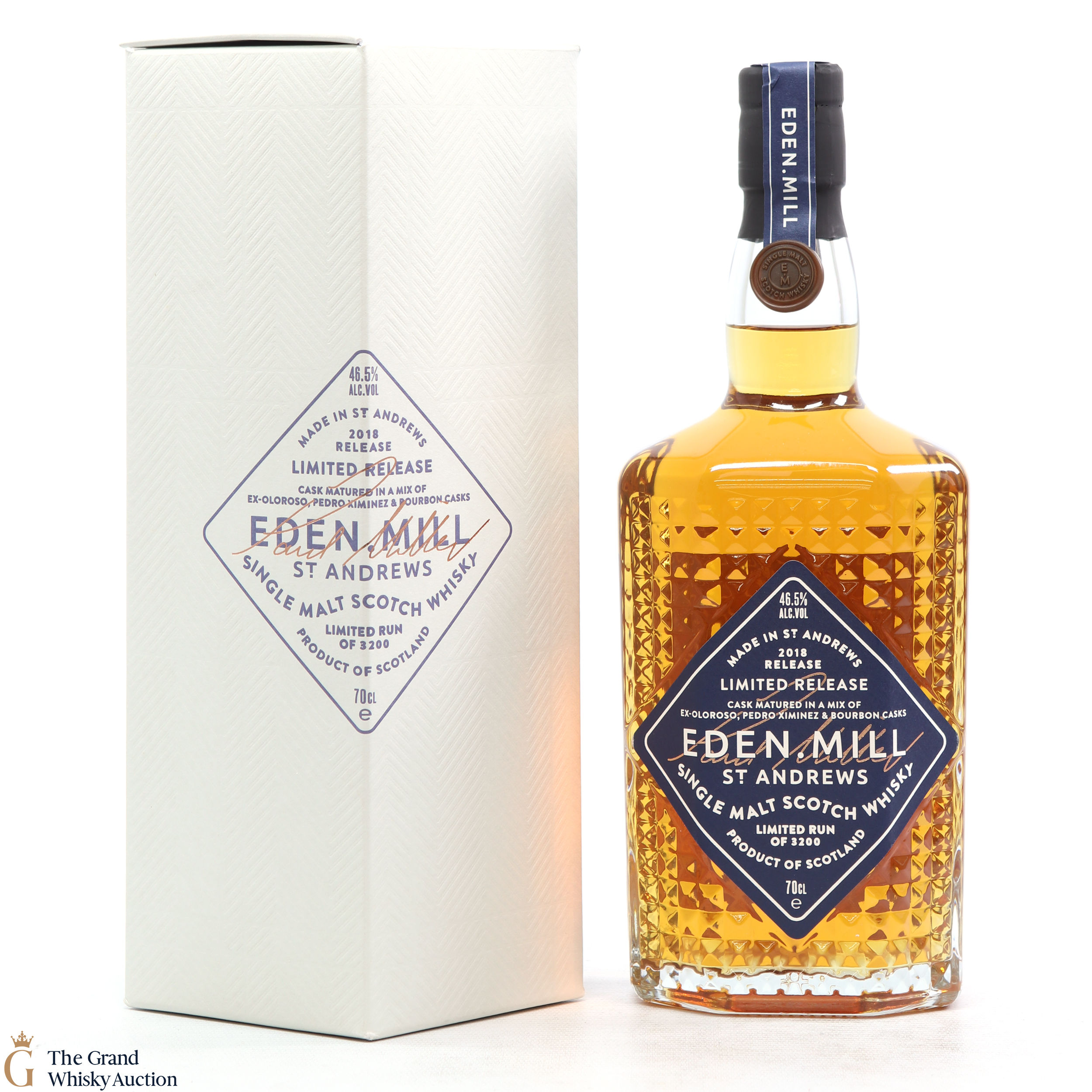 Eden Mill - 2018 Single Malt - 1st Release Auction | The Grand Whisky ...