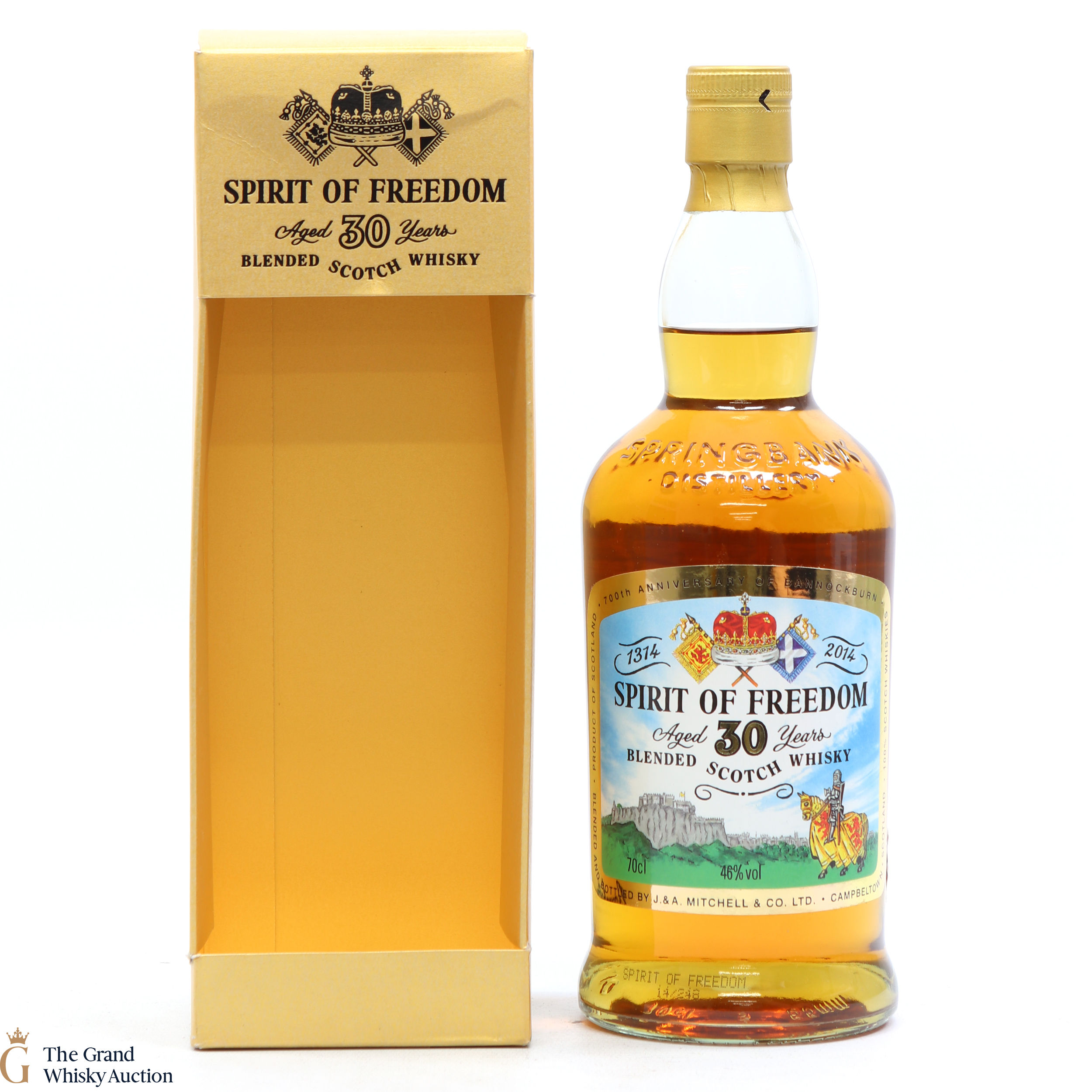 Campbeltown Loch 30 Year Old Blended Whisky J&A Mitchel Spirit of