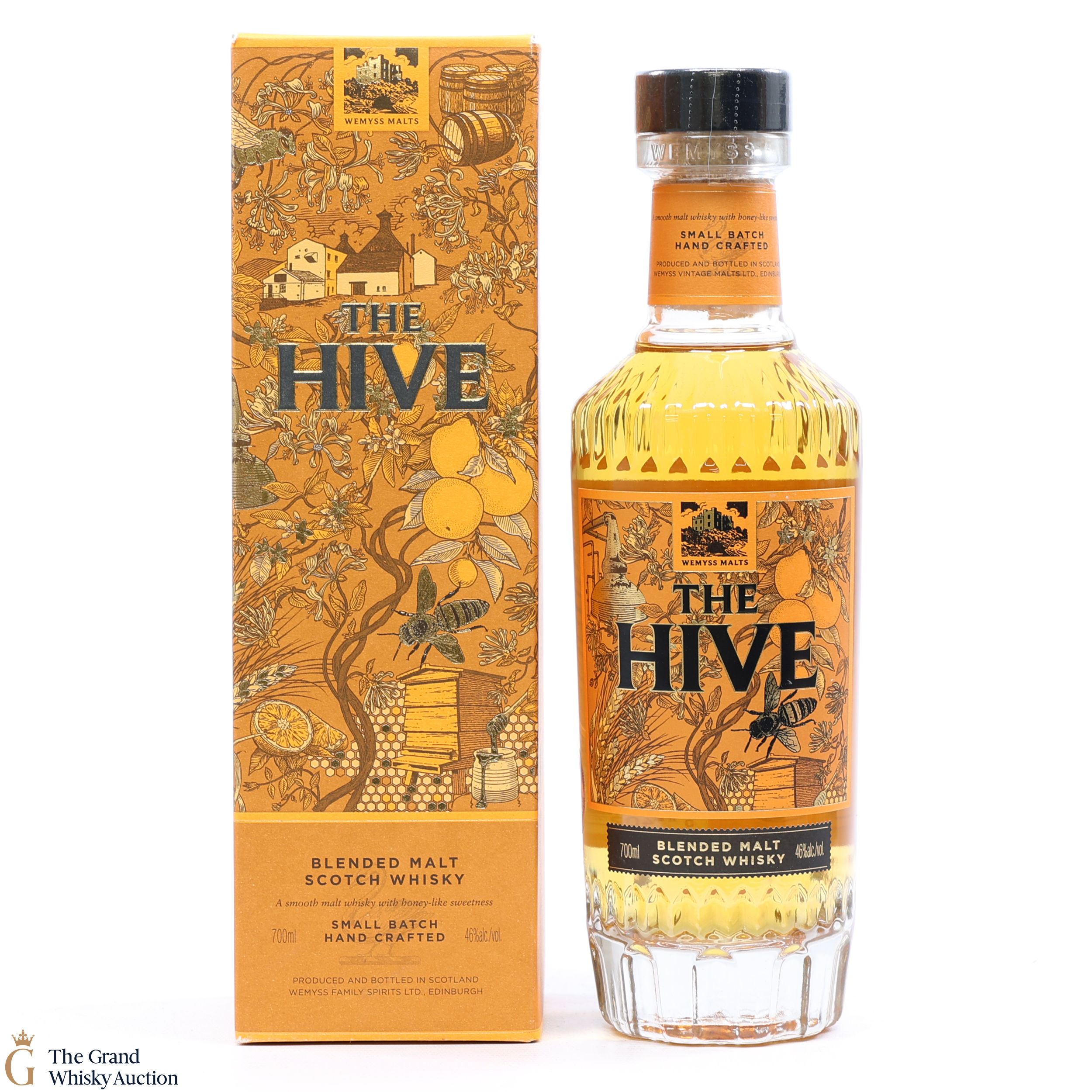 Wemyss Malts Hive Small batch Blended Malt Scotch Whisky Auction
