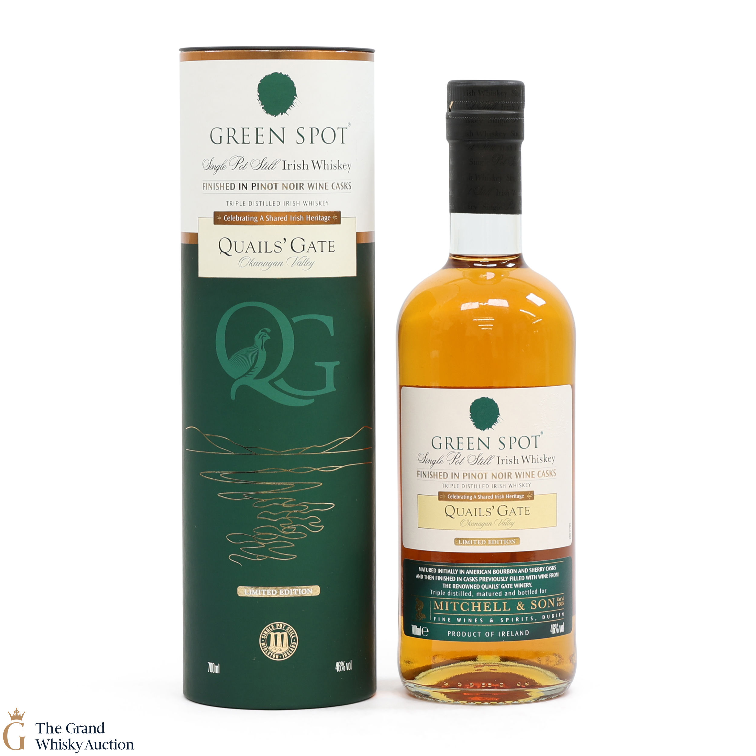 Mitchell & Son - Green Spot - Quails Gate (Pinot Noir Finish) Auction ...