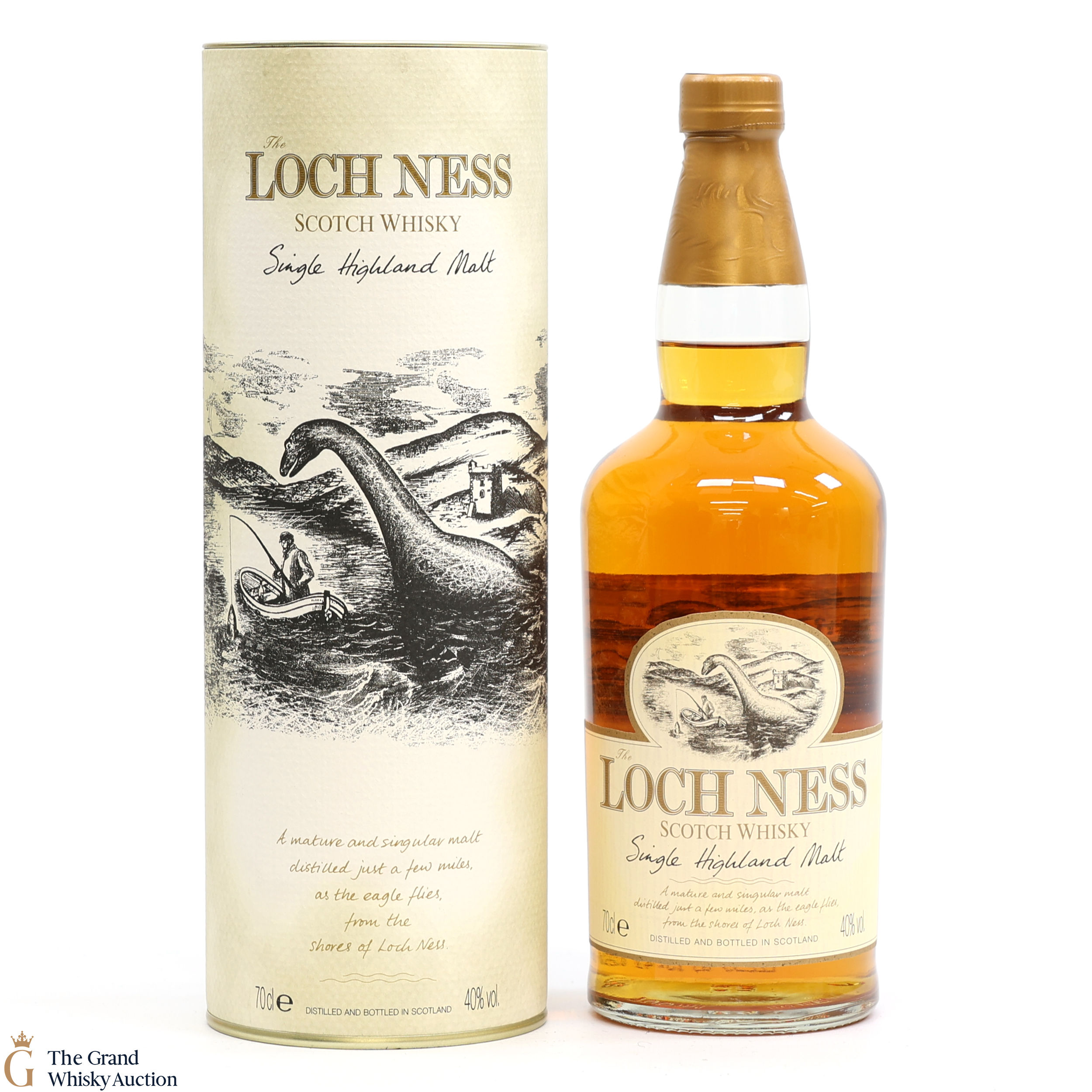 Loch Ness Whisky Kühlstein Aus Edelstahl – Wiederverwendbar, Mit Saugnapf, Für Whisky & Cocktails