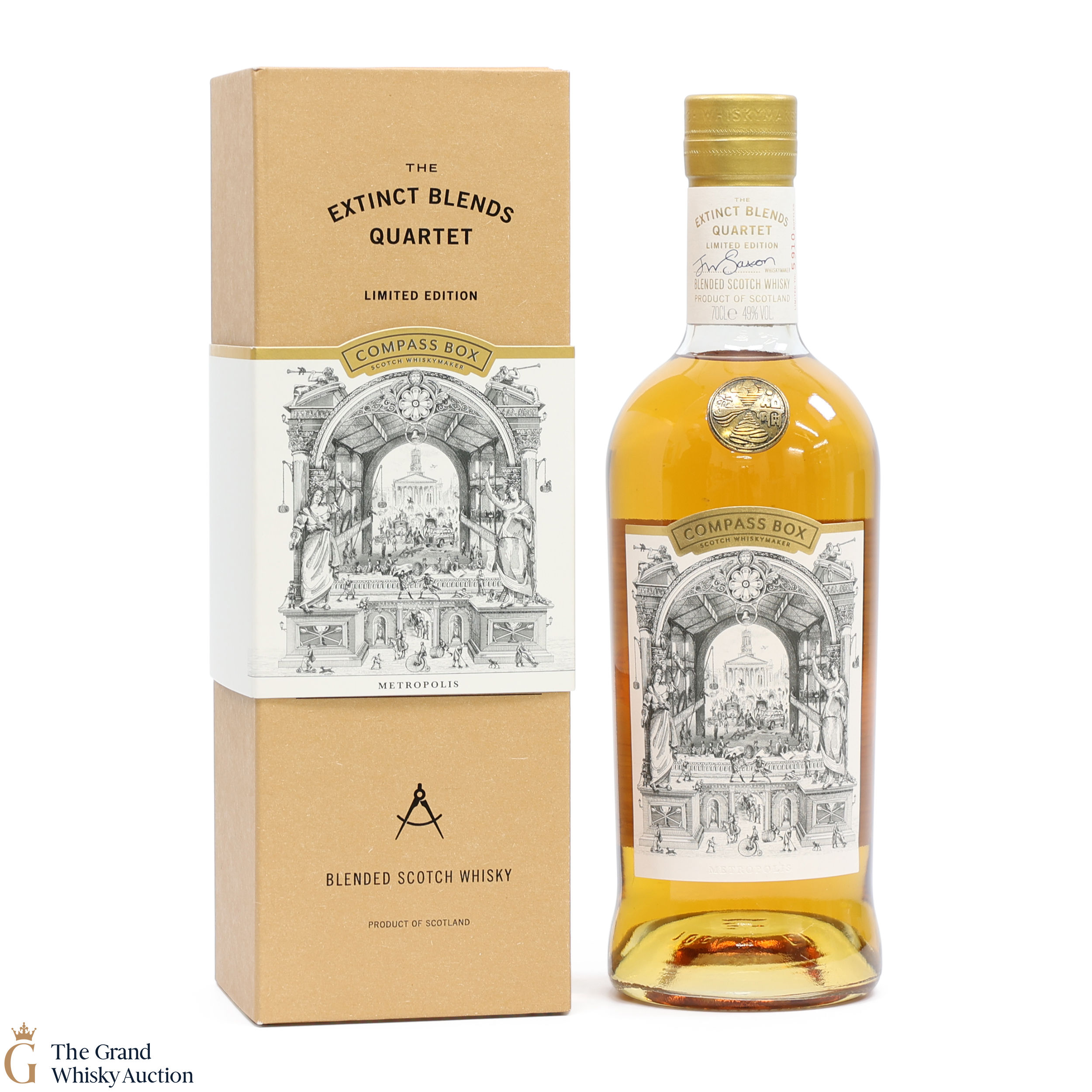 Compass Metropolis Compass Box - Metropolis - The Extinct Quartet - Limited Edition ...