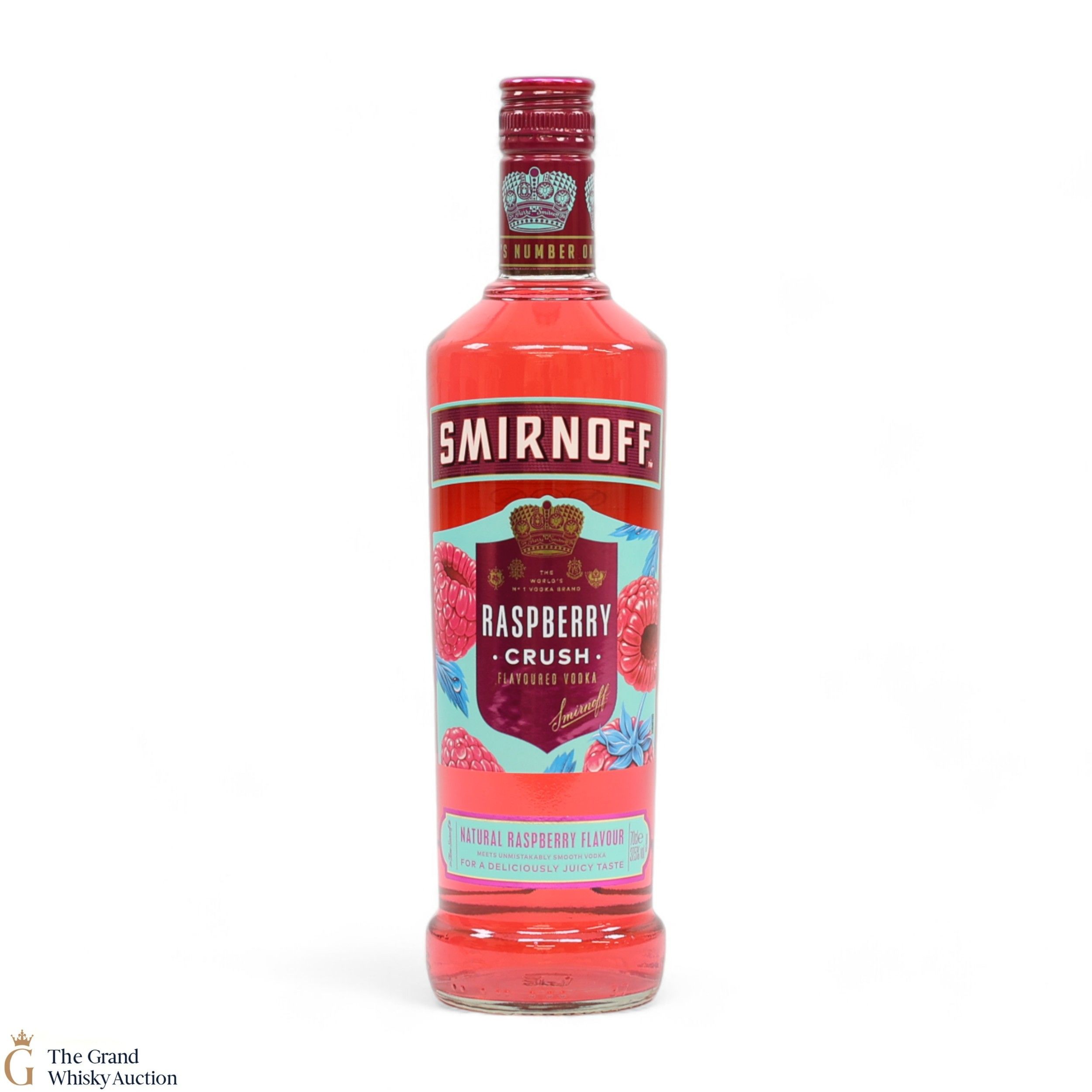 Smirnoff - Raspberry Crush Flavoured Vodka Auction | The Grand Whisky ...