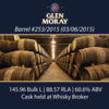 Glen Moray - 2015 Barrel - 145.96 Bulk L 60.6% | Held In Bond At Whisky Broker Thumbnail