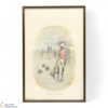 Johnnie Walker Whisky Sports - Curling 1820 By Tom Browne - Framed Print Thumbnail